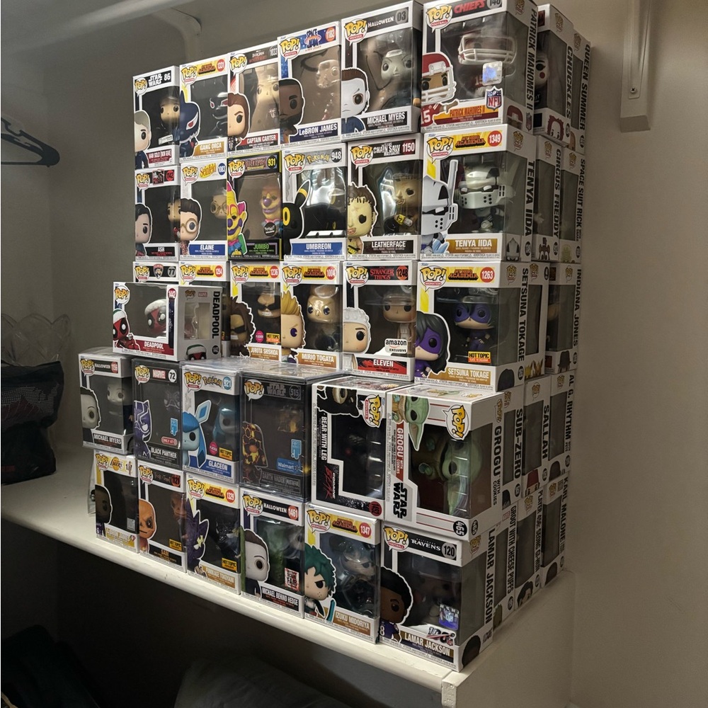 Funko Pop Vinyl Figure Collection